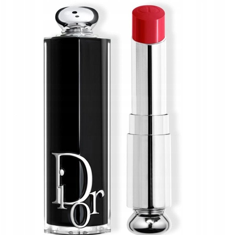 Christian Dior, Addict, Shine, Cream Lipstick, 758, Lady Red, Refillable, 3.2 g For Women