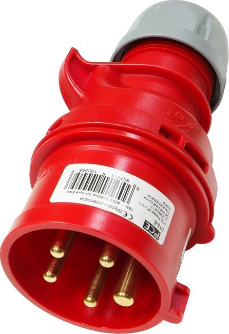 PCE Wtyk przenośny 32A/5 Bolce 400V SHARK 025-6 PCE