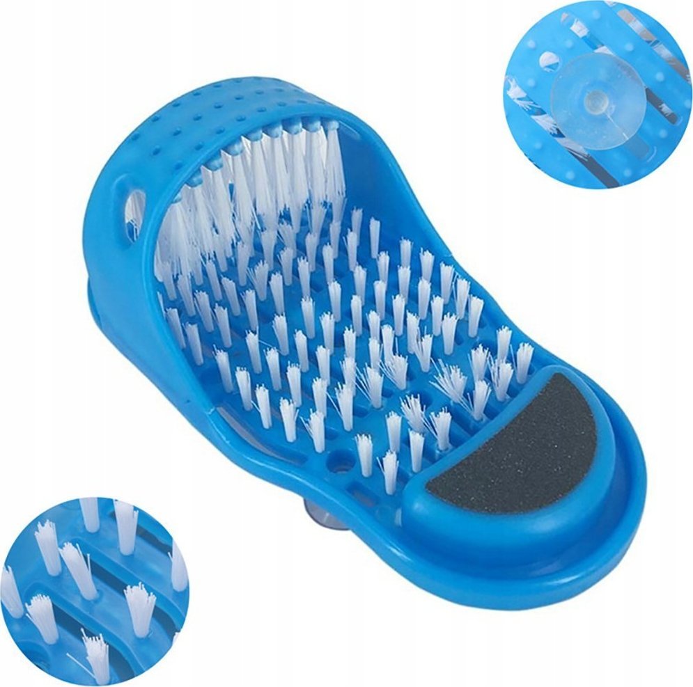 Masażer ER4 SZCZOTKA DO MYCIA STÓP PUMEKS POD PRYSZNIC KLAPKI