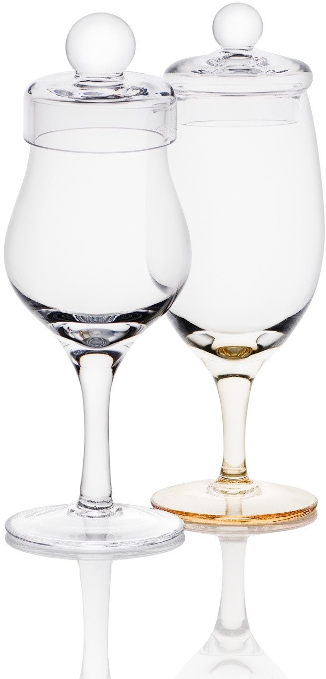 Komplet 2 kieliszków do degustacji whisky Amber tasting box