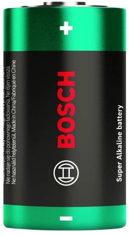 BATERIA BOSCH 2SZT D SUPER ALKALINE LR20SA2B/00