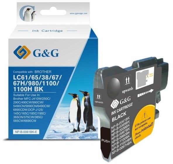 Tusz G&G XXL kartridż do drukarki kompatybilny z Brother LC-980/1100