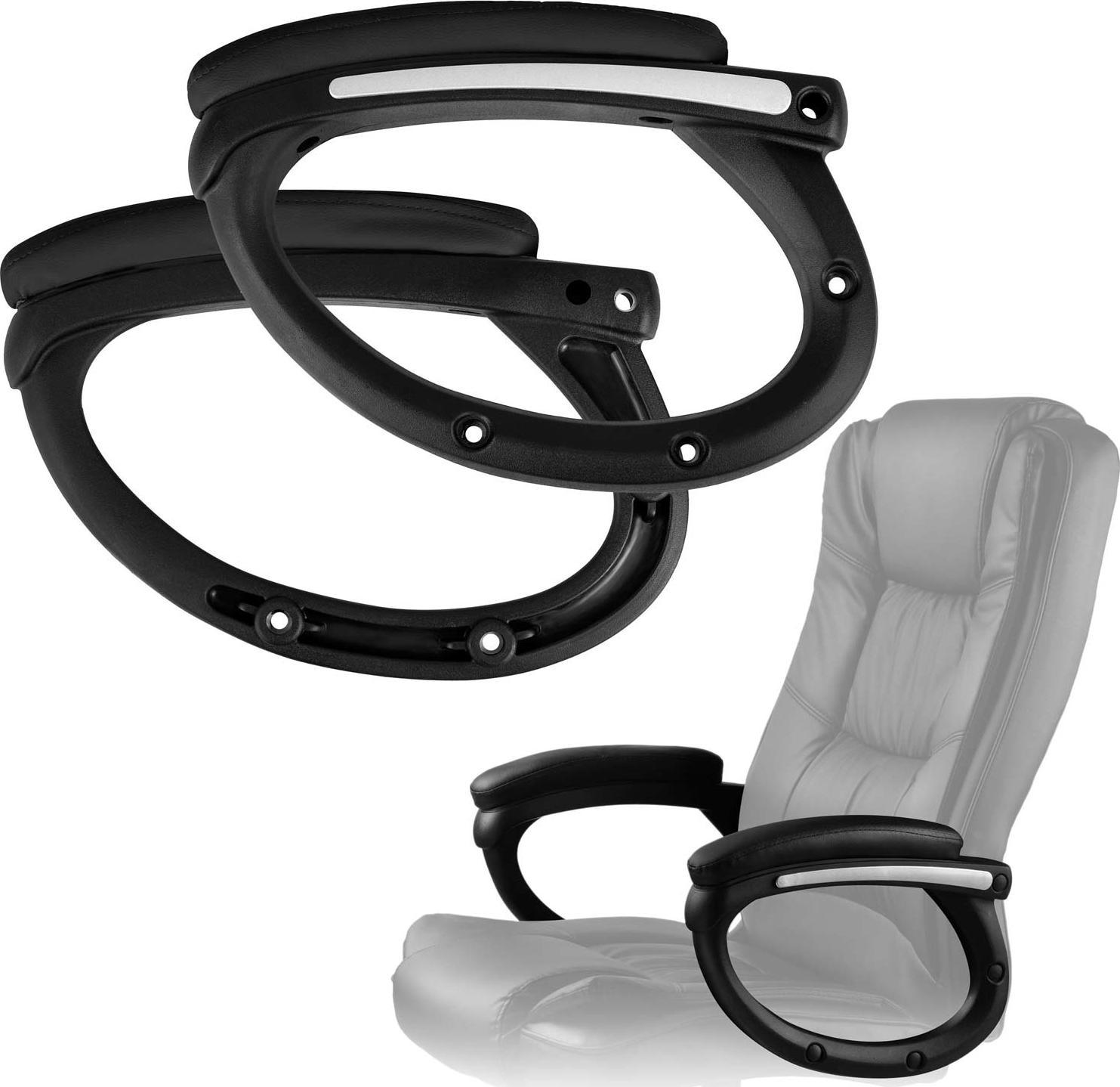 Sofotel podłokietniki do fotela Porto czarne