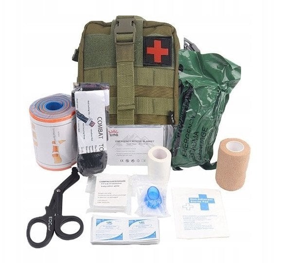 Apteczka wojskowa taktyczna z wypos-13 elem. HELBO