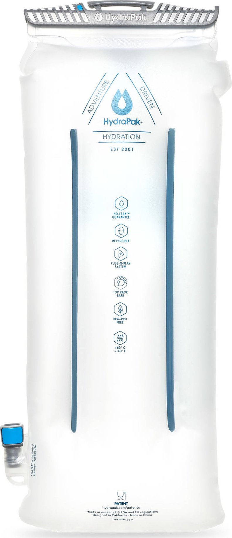 HydraPak Bukłak na wodę HydraPak Contour 3L - clear Uniwersalny