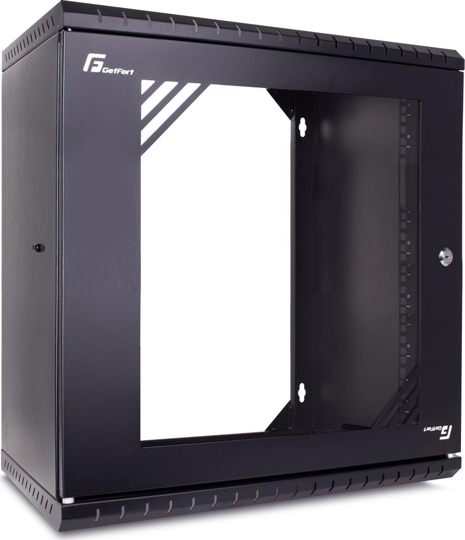 Szafa GetFort SZAFA RACK GETFORT ECO v3 19 CALI 12U 520X450 Wisząca