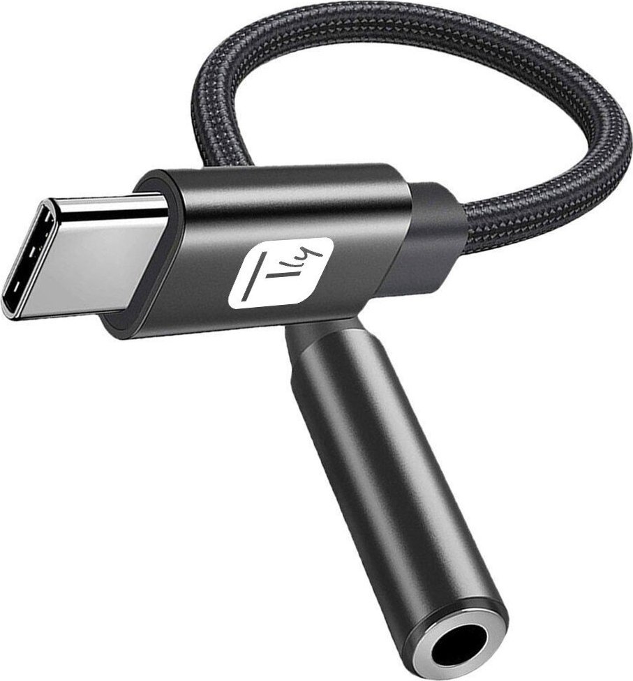 Adapter USB Techly Techly Adapter Słuchawkowy USB-C na Mini Jack 3.5mm z Układem DAC