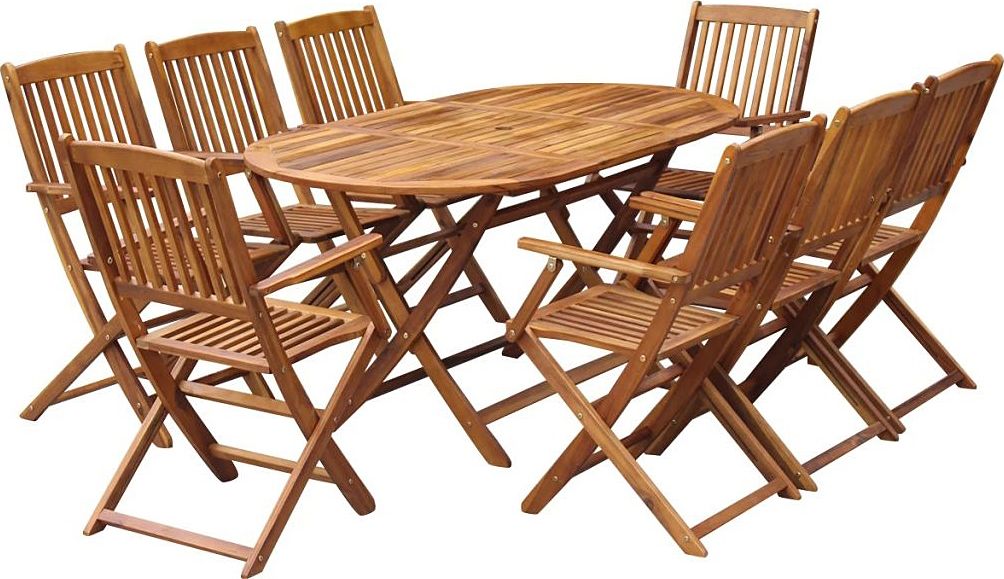 Elior Zestaw drewnianych mebli ogrodowych - Tony 3X