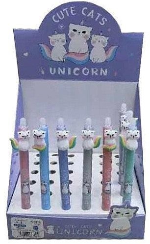 Długopis ścieralny kotek (36szt)