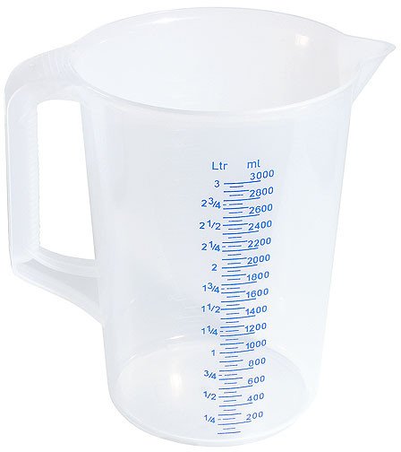 Dzbanek miarka z polipropylenu, 3 l | CONTACTO, 3078/300
