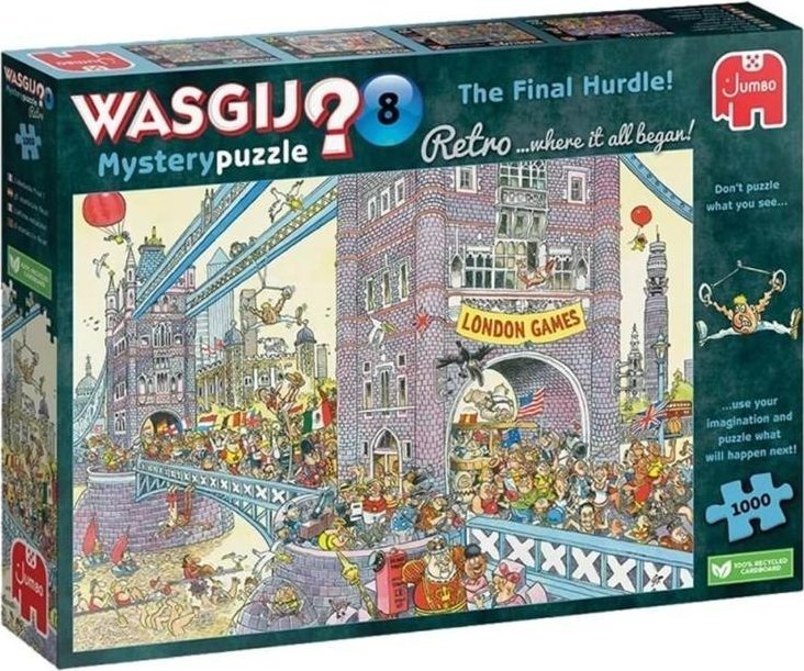 Puzzle 1000 Wasgij Mystery Ostatni bieg