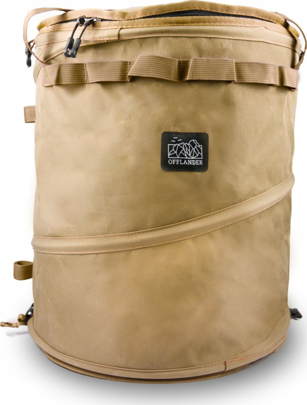 Offlander OFFLANDER KOSZ KEMPINGOWY CYLINDRYCZNY KHAKI