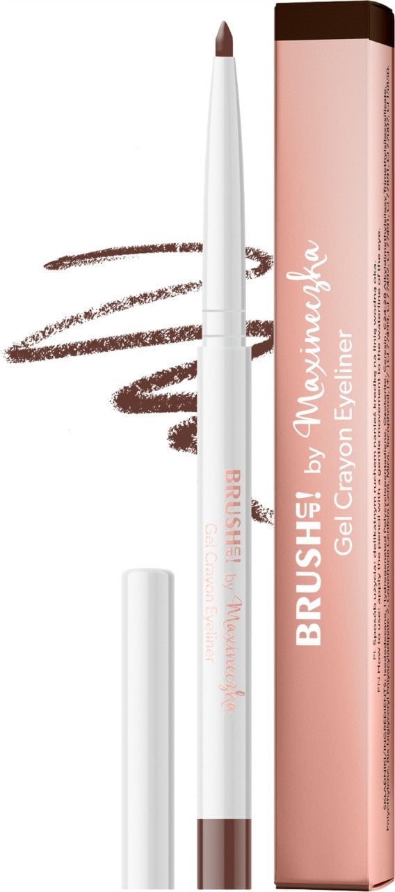 CLARESA Brush Up! by Maxineczka Żelowa Kredka do oczu nr 03 Dark Brown 0,28 g