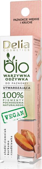 Delia Delia Cosmetics Bio Warzywna Odżywka utwardzająca do paznokci - Batat 11ml
