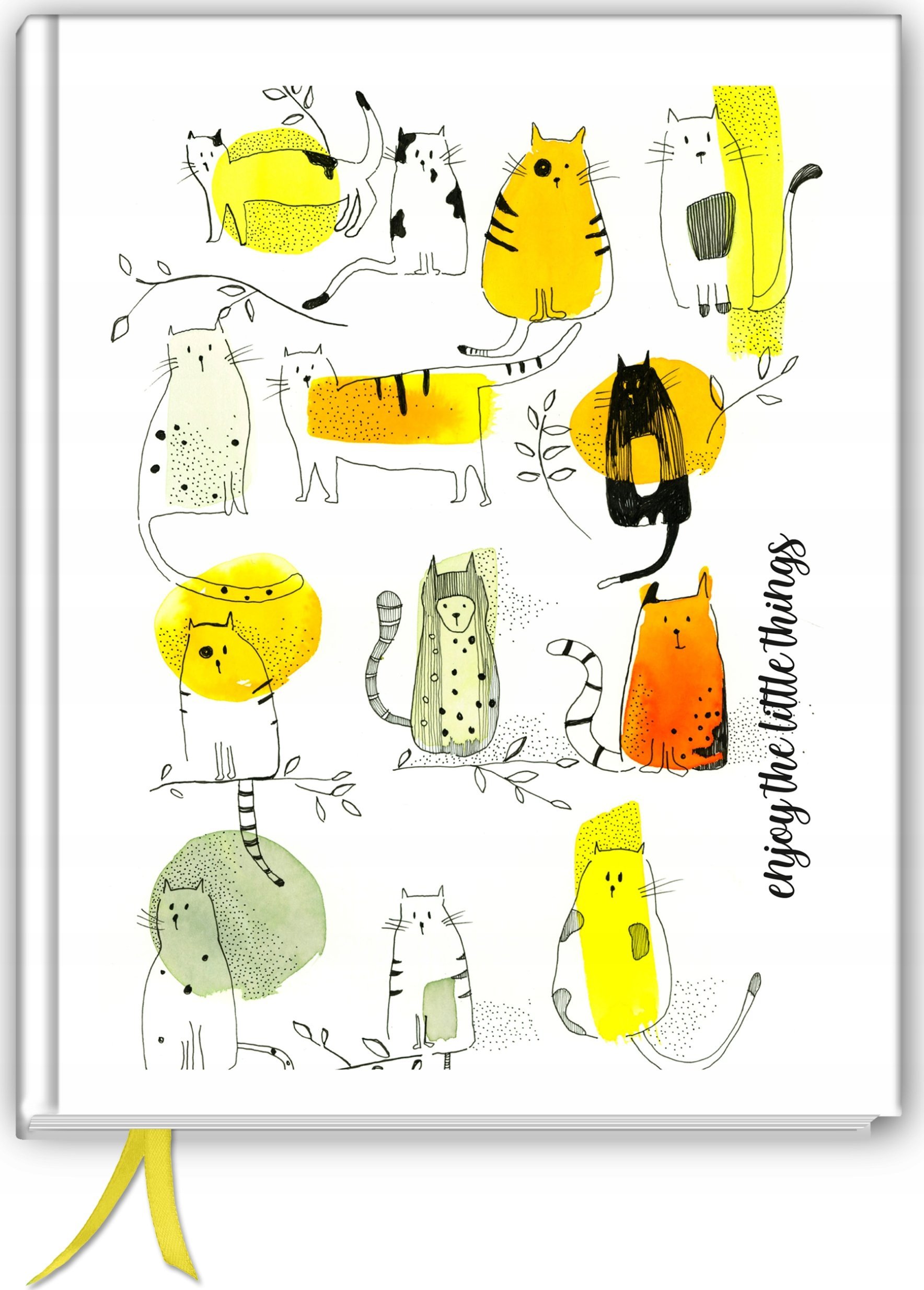 TadaPlanner Bullet journal szyty 214 stron notatnik A5 w kropki pamiętnik