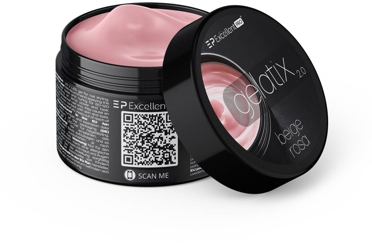 Excellent PRO Gelatix 2.0 żel budujący Beige Rosa 15g