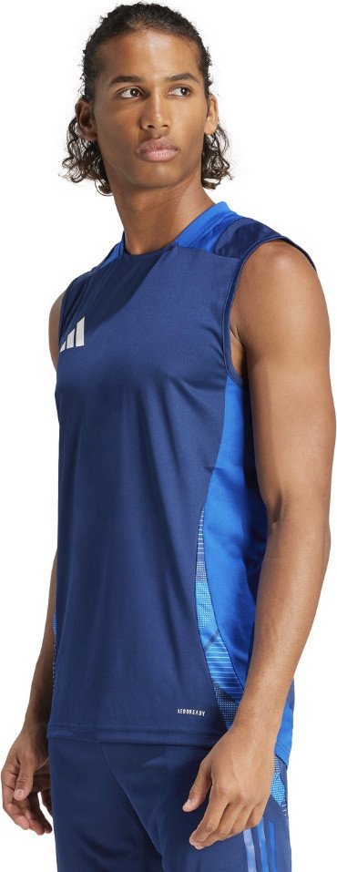Koszulka męska adidas Tiro 24 Competition Training Sleeveless Jersey granatowa IR5476 M