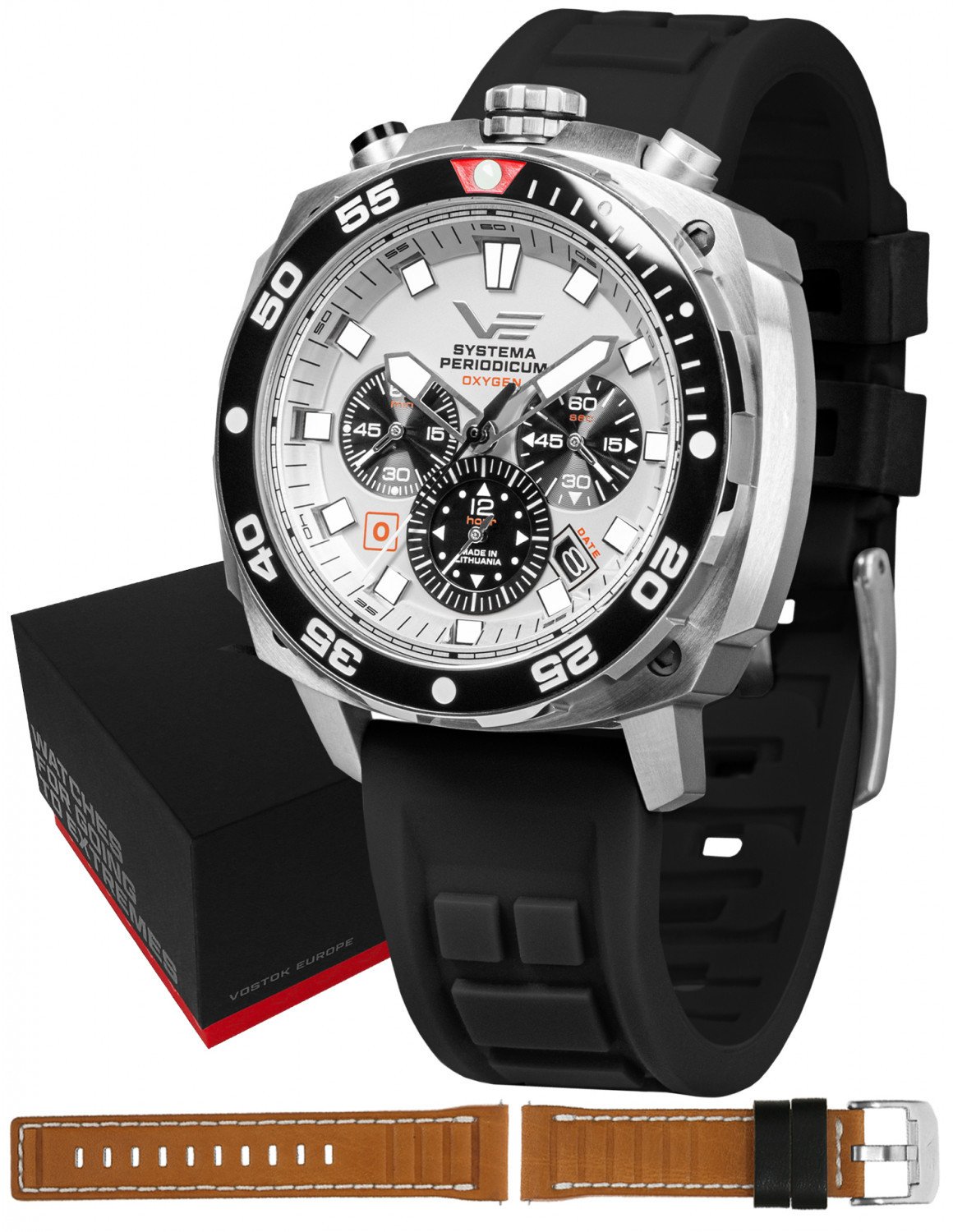 Zegarek męski Vostok Europe VK67-650A722SB czarny