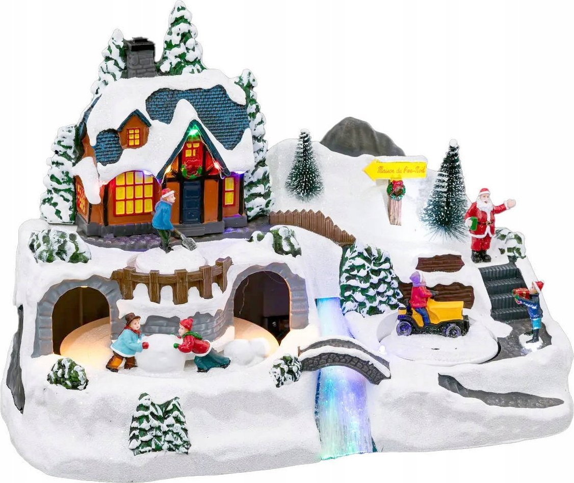 Dekoracja świąteczna Fééric Lights and Christmas szopka