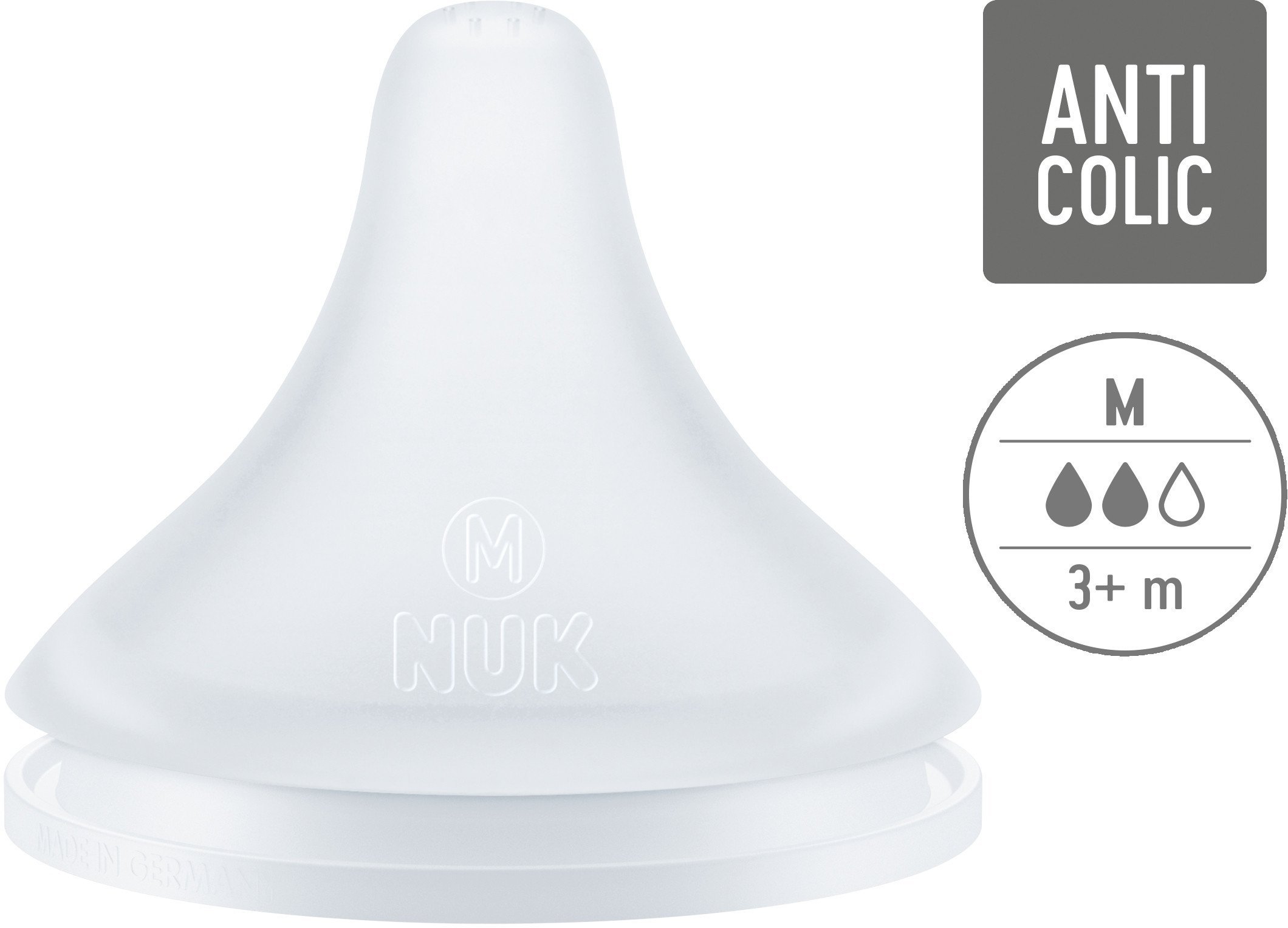 NUK SMOCZEK DO BUT PM SIL M 2EL 10709033 1/6