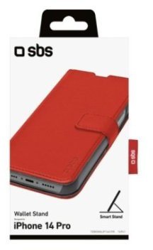 SBS TEBKWALIP1461PR, Waistband case, Apple, iPhone 14 Pro, 15.5 cm (6.1"), Red