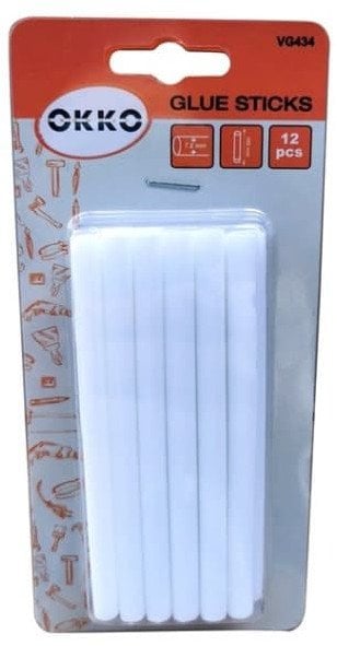 GLUE STICKS 12PCS SET.7.2X100MM.WHITE