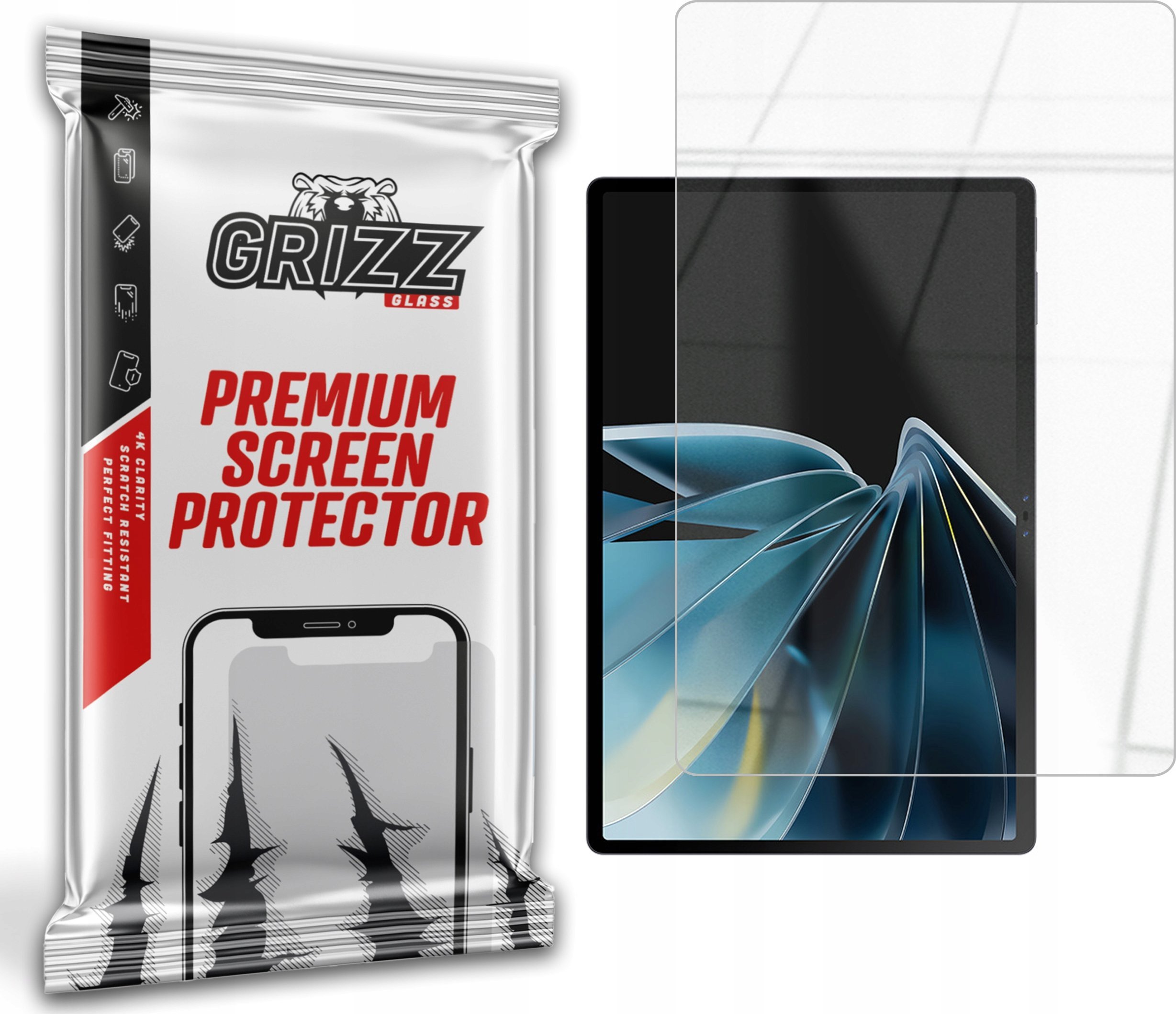 GrizzGlass Szkło hybrydowe GrizzGlass HybridGlass do Nubia Pad 3D 2
