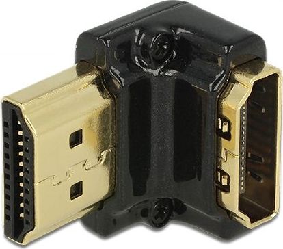 Adapter AV Delock HDMI - HDMI czarny (65662)
