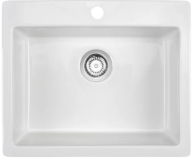 Sonra Makara 60 Crystal White 58 zlewozmywak ceramiczny