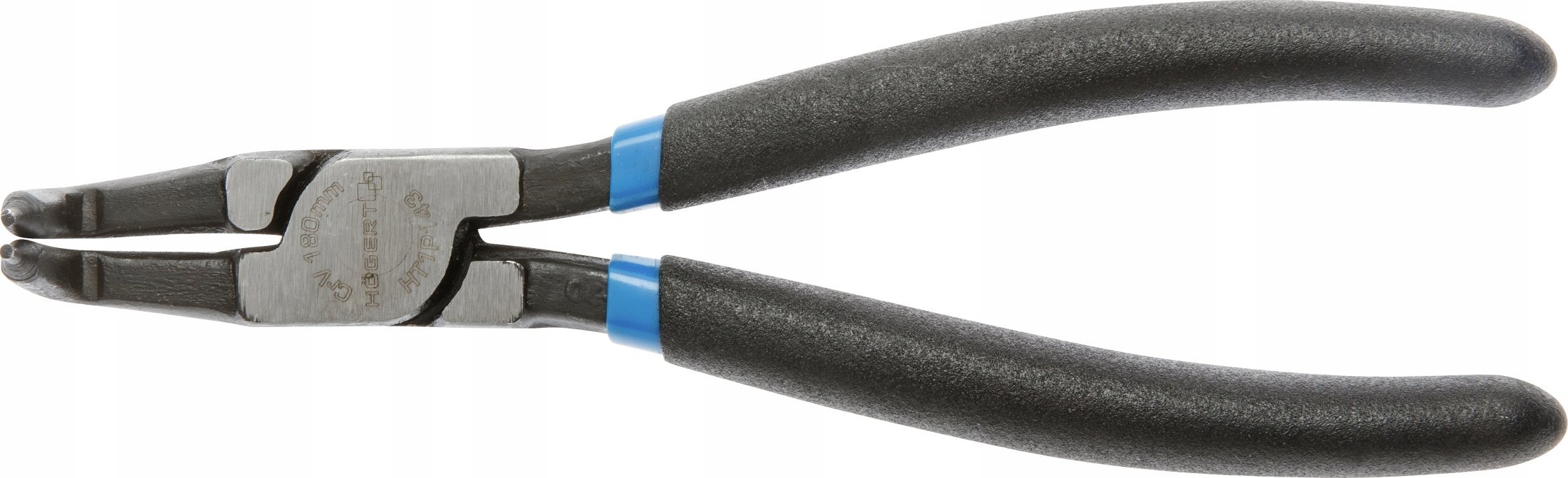 Topex Szczypce do pierścieni osadczych wewnętrzne, odgięte, 150mm