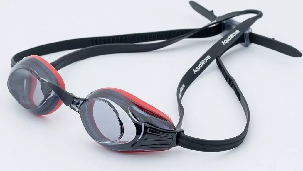 AquaWave Okularki pływackie pływackie Aquawave WESDE red/smoke