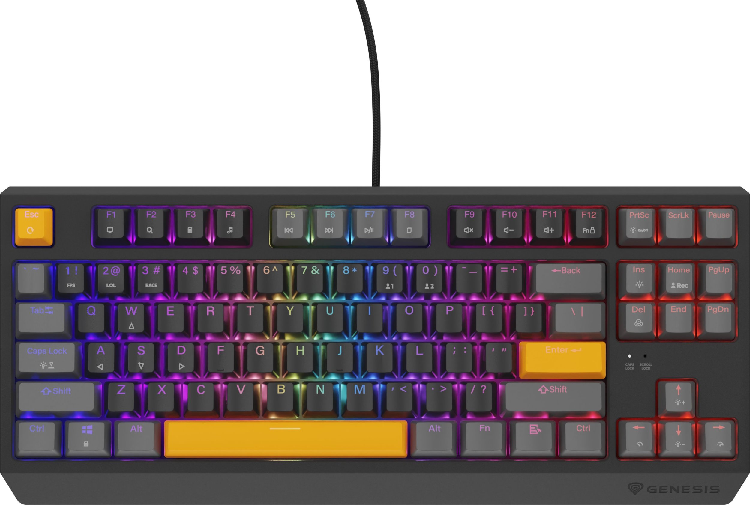 Klawiatura Genesis Thor 230 TKL Outemu Red (NKG-2081)