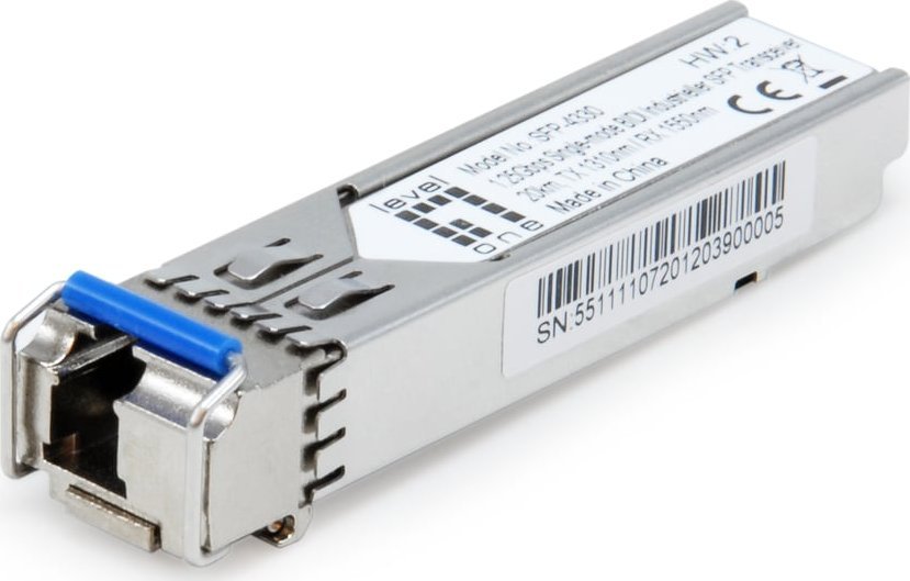 Moduł SFP LevelOne LevelOne SFP-4330 moduł przekaźników sieciowych Swiatłowód 1250 Mbit/s
