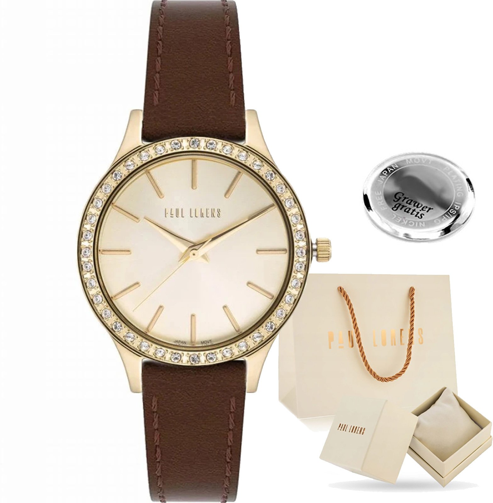 Zegarek damski Paul Lorens TAYLOR-4B2 z GRAWEREM