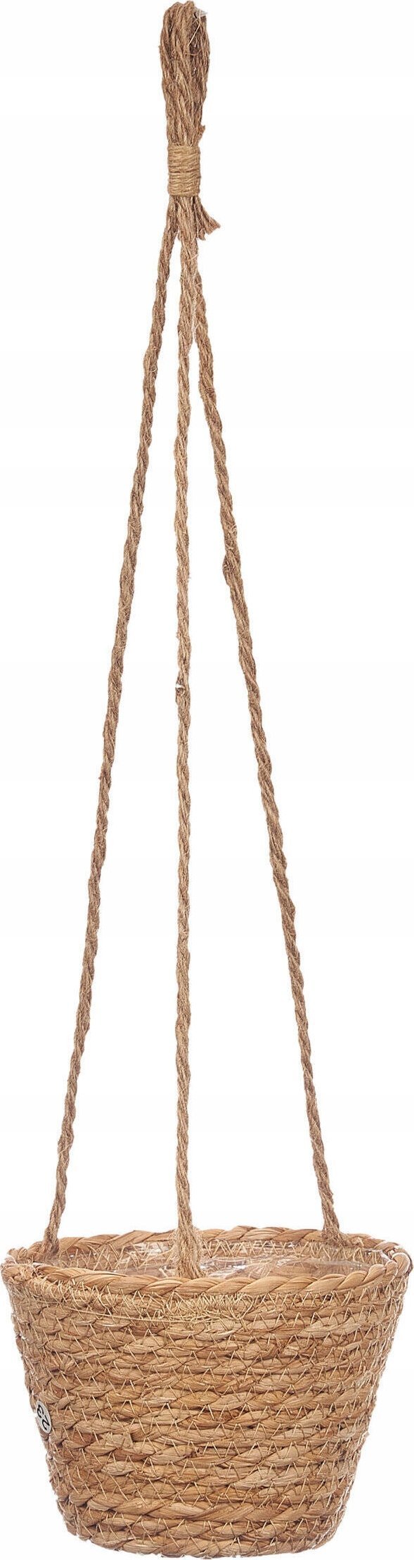 Giftdecor Doniczka wisząca z plecionki BONI, Ø 15 cm