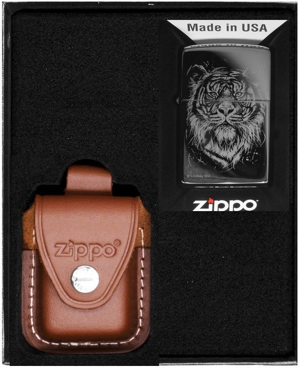 Zestaw ZIPPO Zapalniczka LINDSAY KIVI Prezentowy No2