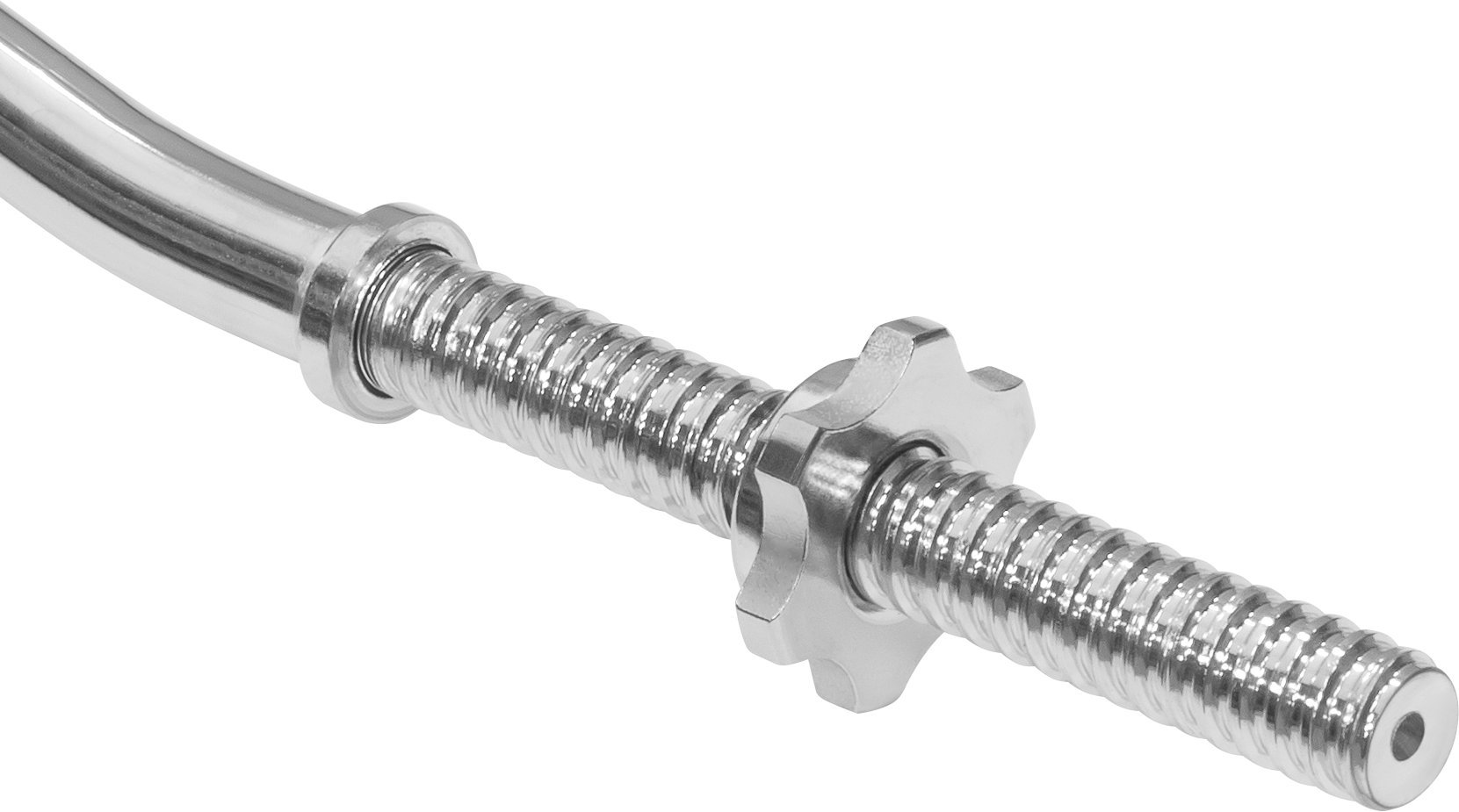 Gryf mocno łamany, sztanga 30mm 120cm 5.6kg max.170kg REBEL ACTIVE