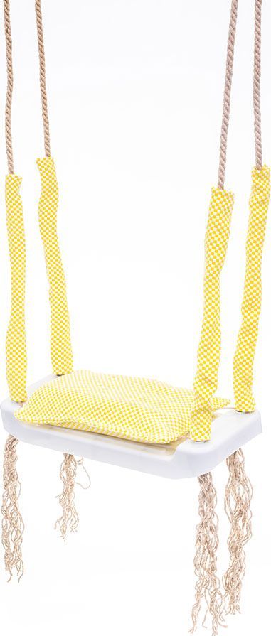 Huśtawka Elior Żółta huśtawka dla dziecka - Kiara (E11481)