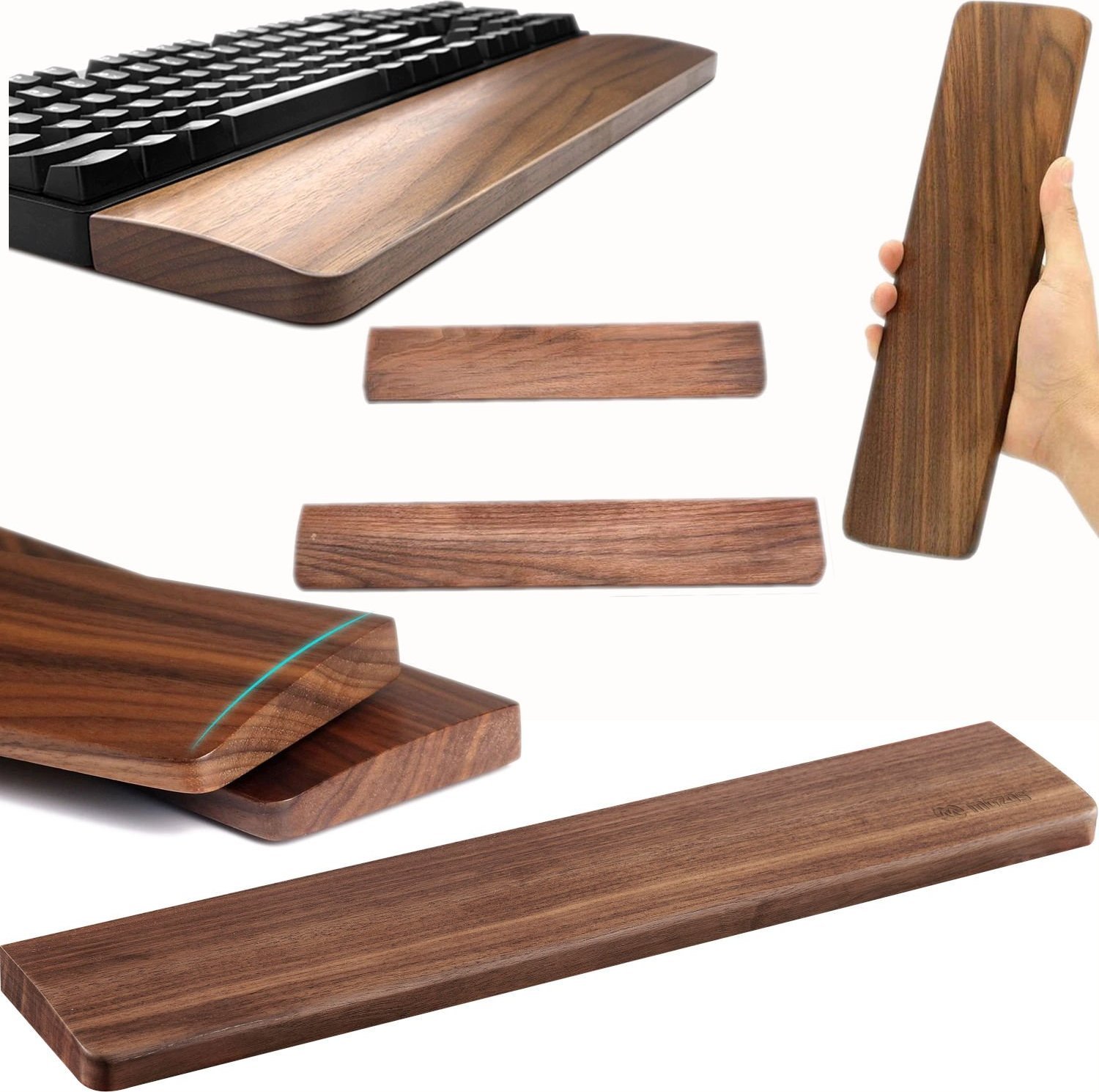 Mozos Drewniana podkładka pod nadgarstek 44 cm KTW2