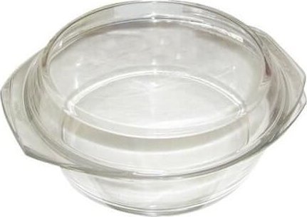 Simax Simax stiklinis kepimo indas su dangčiu, 3,5 l