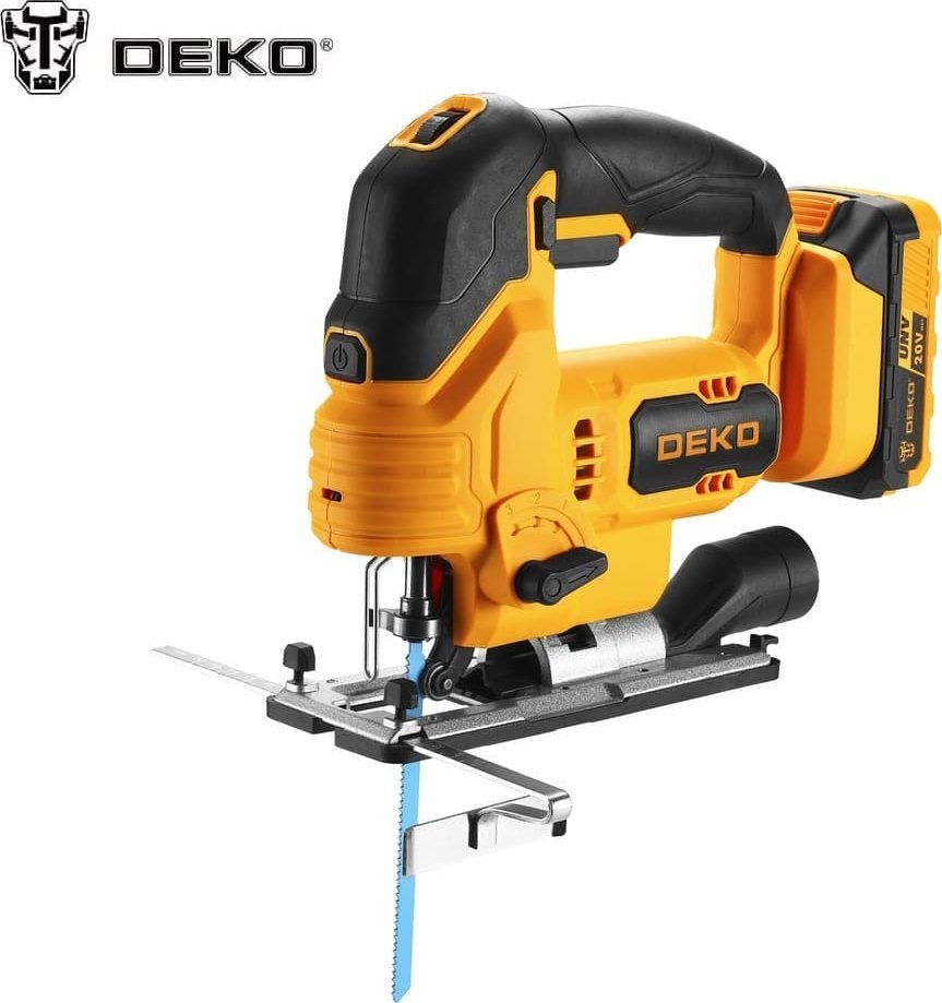 Wyrzynarka Deko DEKO Wyrzynarka Akumulatorowa 20V 2Ah DKJS20Q1Y