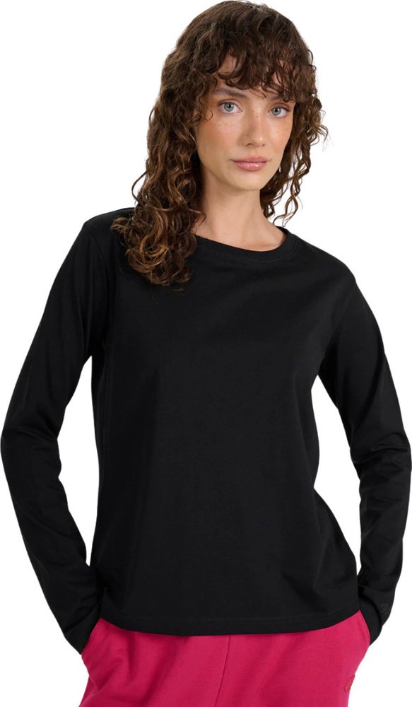 4f Koszulka damska longsleeve F431 czarna 4FWMM00TLONF431 20S L