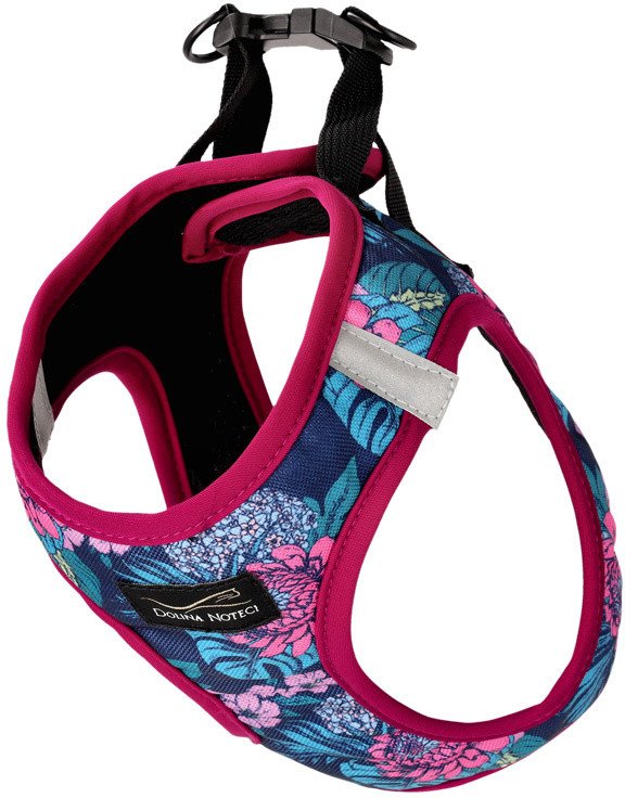 Dolina Noteci Szelki bezuciskowe z siatką dla psa Kwiatowy Zakątek L