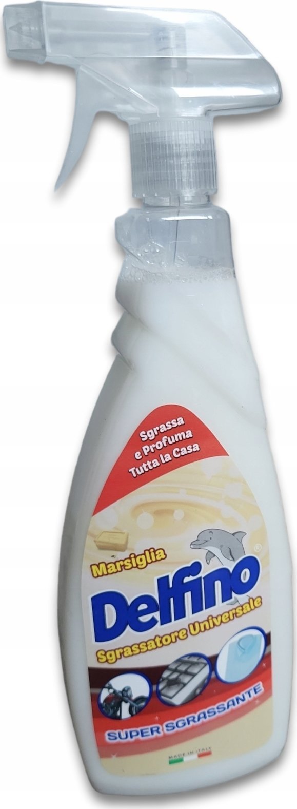 Delfino Odtłuszczacz uniwersalny Mydło Marsyslkie 750 ml