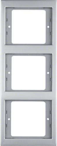 Berker Ramka potrójna K.5 pionowa stal szlachetna nierdzewna (13337004)