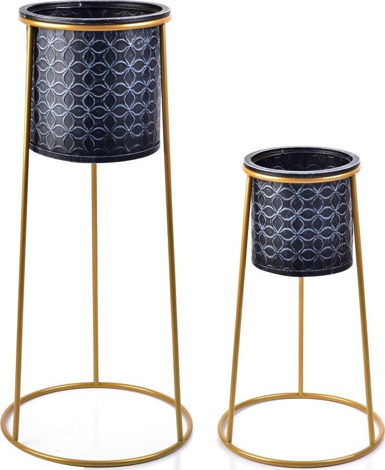 Lumarko Komplet 2 Osłonek Na Stojaku L:śr.35xh76 M:śr.30xh51cm!