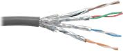 InLine Kabel, Cat.6, S/FTP, PIMF, 100m, szary (76499)