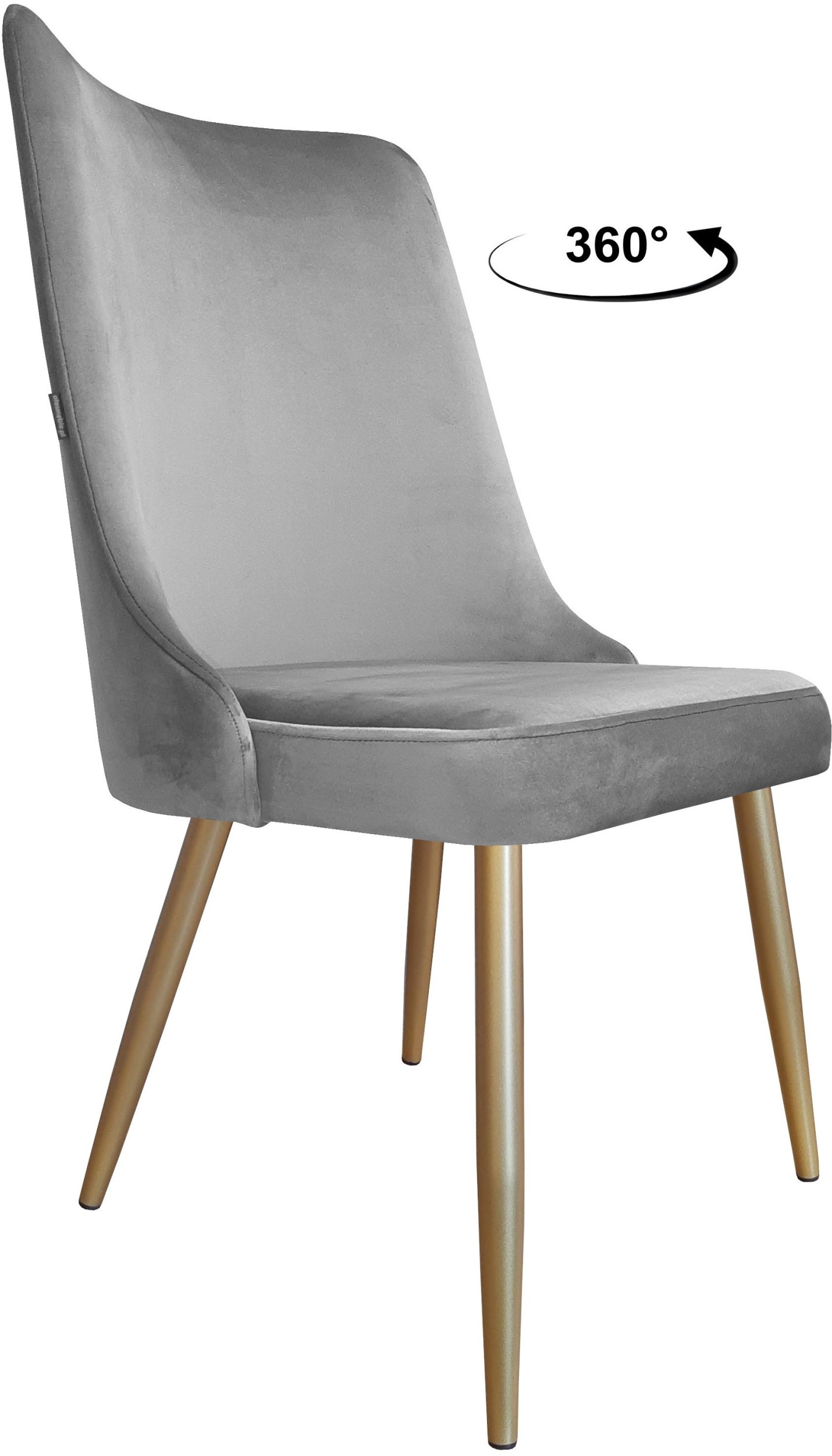 Krzesło obrotowe Victor noga złota MG17