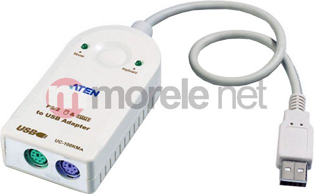 Kabel USB Aten USB-A - 0.3 m Czarny (UC100KMAAT)