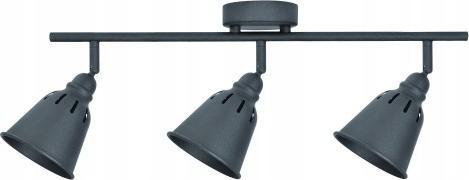 Lampa sufitowa Sanico Lampa sufitowa potrójna Fiona czarna 3xE14